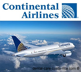 continental airlines dental care costa rica